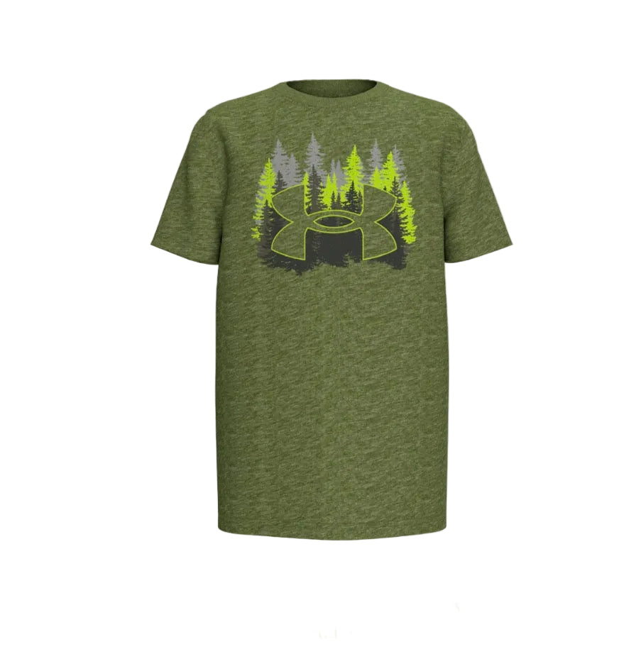 T-Shirt - OLIVE HEATHER GREEN CITRINE- S à XL