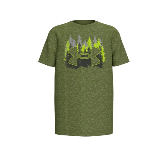 T-Shirt - OLIVE HEATHER GREEN CITRINE- S à XL