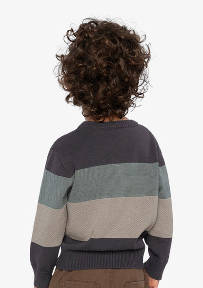 Chandail en tricot - J20OBT30-0999 - Noël élégant - 2 à 10 ans
