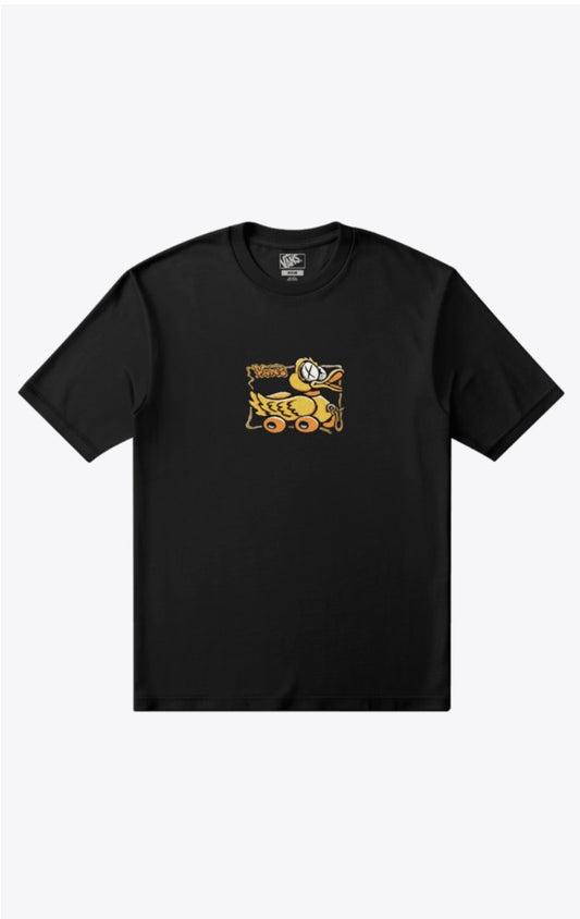 Chandail  ROLLING FOWL - Noir -  8 à 14 ans