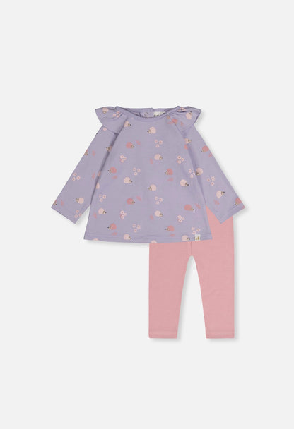 Ensemble tunique et legging - J20B13-2J236 - Chuchotis de fleurs - 3 à 24 mois