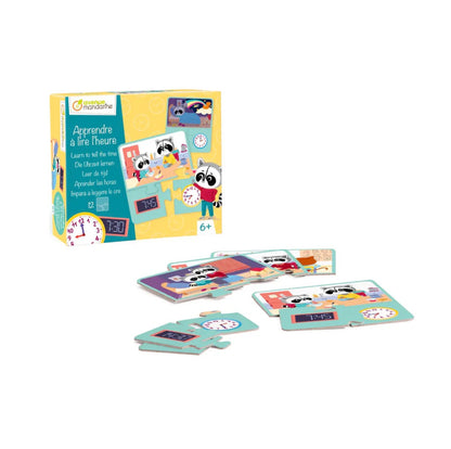 JEU ÉDUCATIF- APPRENDRE À LIRE L'HEURE