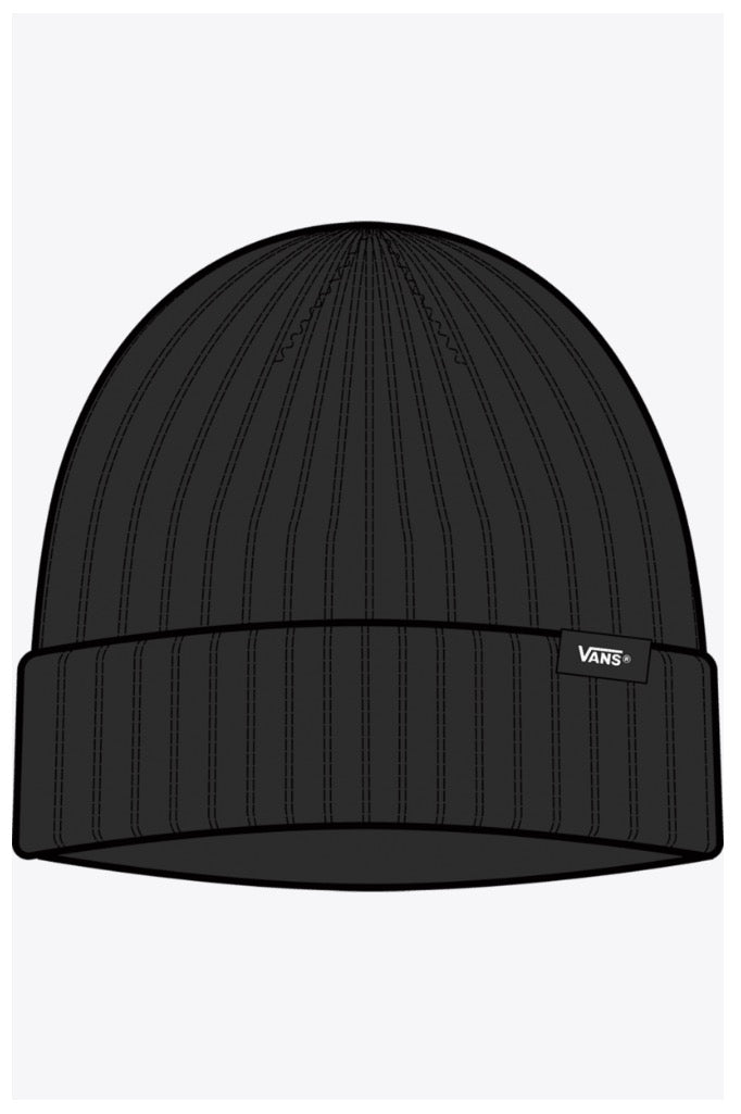 Tuque - CORE BASIC CUFF BEANIE - Noir
