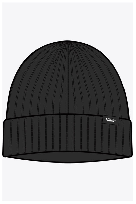 Tuque - CORE BASIC CUFF BEANIE - Noir