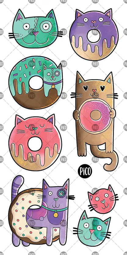 Tatouages - Les chats-beignes