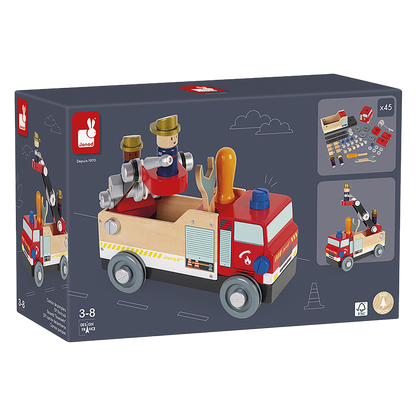 BRICO'KIDS - CAMION DE POMPIERS À CONSTRUIRE