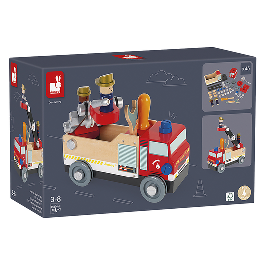 BRICO'KIDS - CAMION DE POMPIERS À CONSTRUIRE