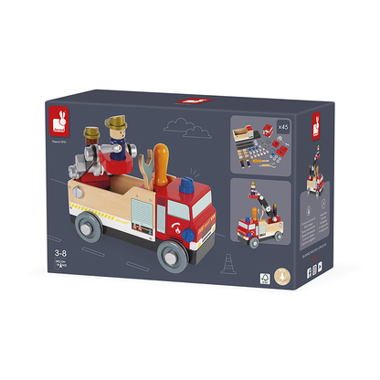 BRICO'KIDS - CAMION DE POMPIERS À CONSTRUIRE