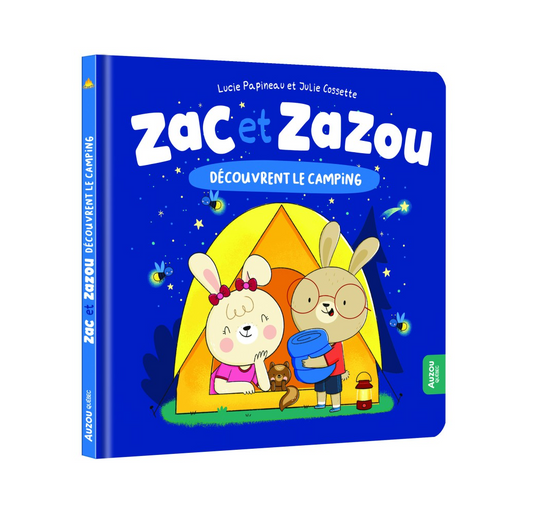 ZAC ET ZAZOU DÉCOUVRENT LE CAMPING