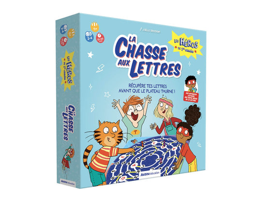 LES HÉROS DE 1RE ANNÉE :LA CHASSE AUX LETTRES