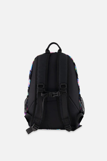 Sac à dos noir imprimé cœurs pour enfant - J20ZSD_2J028