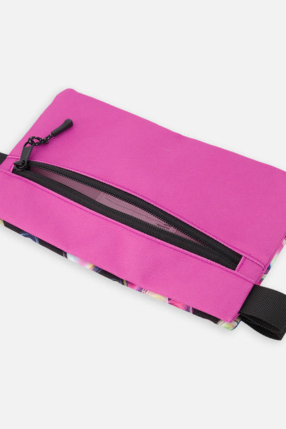 Trousse à crayon noir imprimé cœurs - J20ZEC_2J028