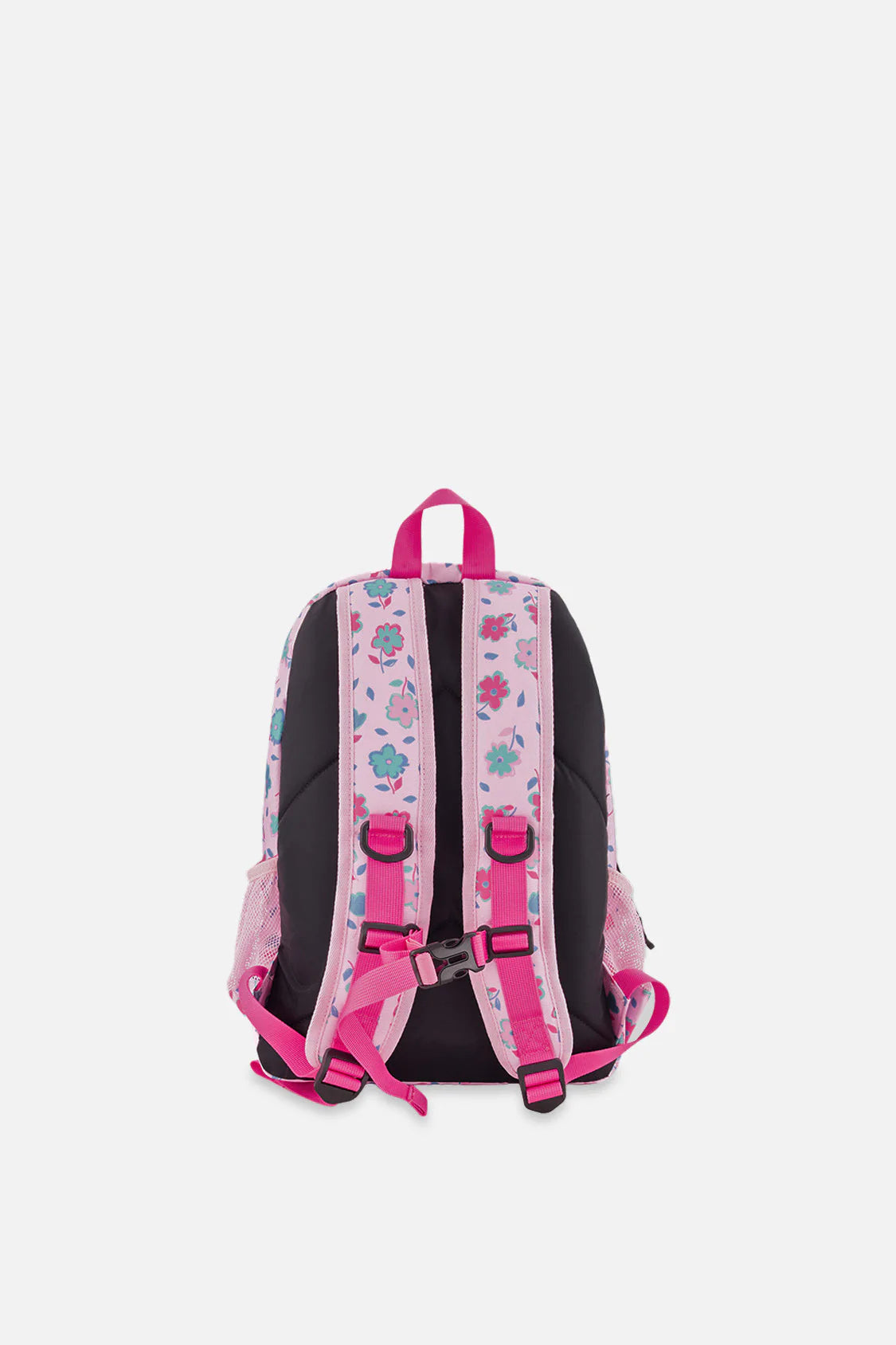 Sac à dos rose imprimé fleurs pour petit enfant - J20ZSD2_2J084