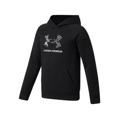 UA Rival Fleece Big logo - 1386742-003 - Noir - 7 à 14 ans