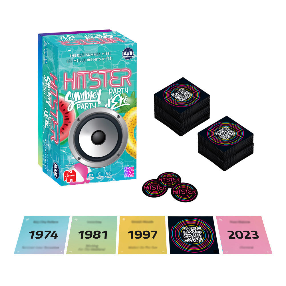 Hitster Party d'été - Jeu de party musical