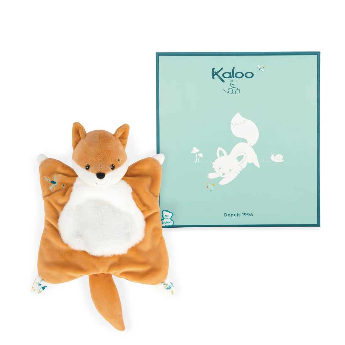 FRIPONS : DOUDOU CARRÉE LÉONARD LE RENARD