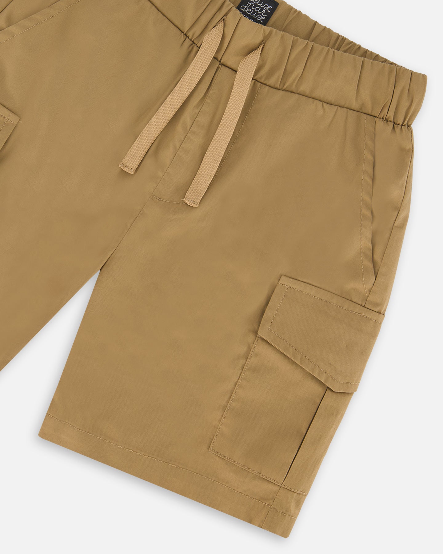 Culotte courte avec poches cargo - Tan -  F30YB26-988 - 2 à 12 ans