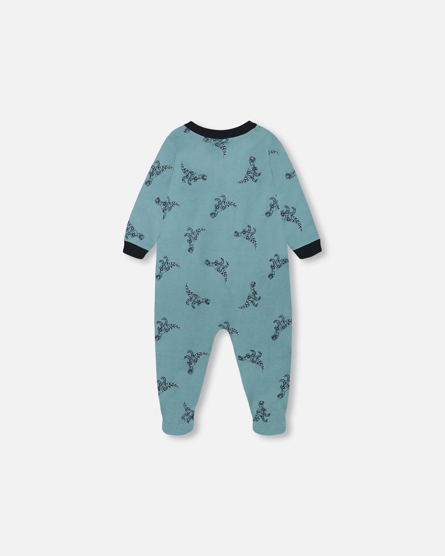 Pyjama 1 pièce « Dinosaures » en coton organique F30PA40-063 - 3 à 24 mois