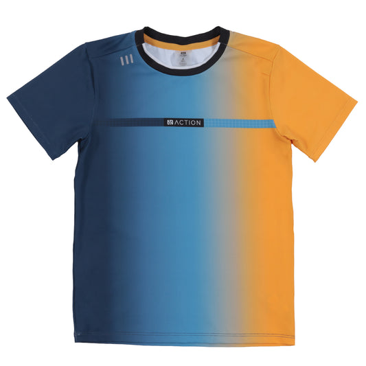 T-Shirt athlétique - Atteindre le sommet - F26A81-02 - 4 à 14 ans