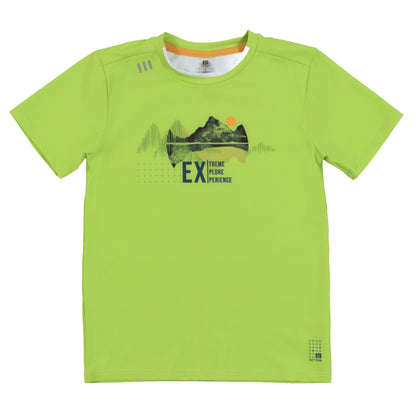 T-Shirt athlétique - Atteindre le sommet -F26A81-06 - 4 à 14 ans