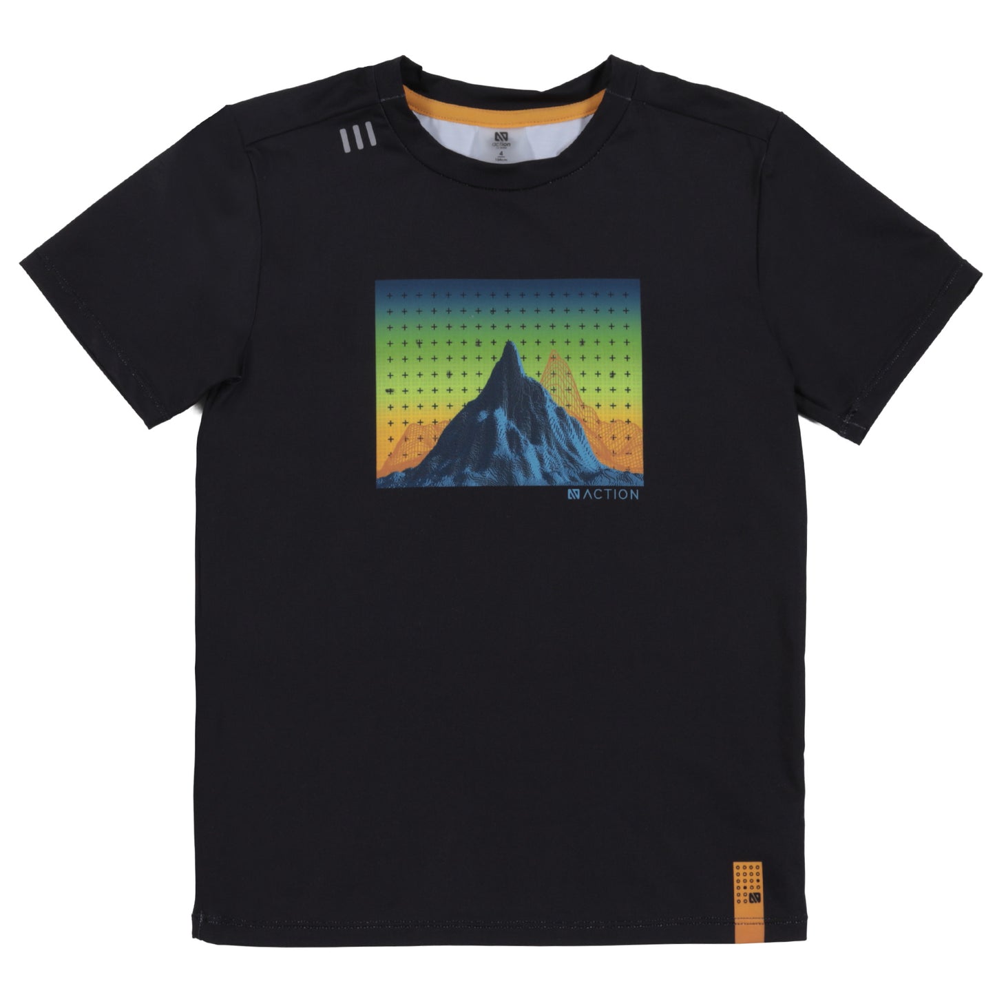 T-Shirt athlétique - Atteindre le sommet -F26A81-08 - 4 à 14 ans