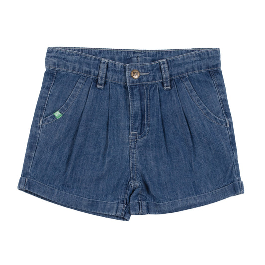 Short en denim - Paix & Amour - S2406-04 - 2 à 10 ans