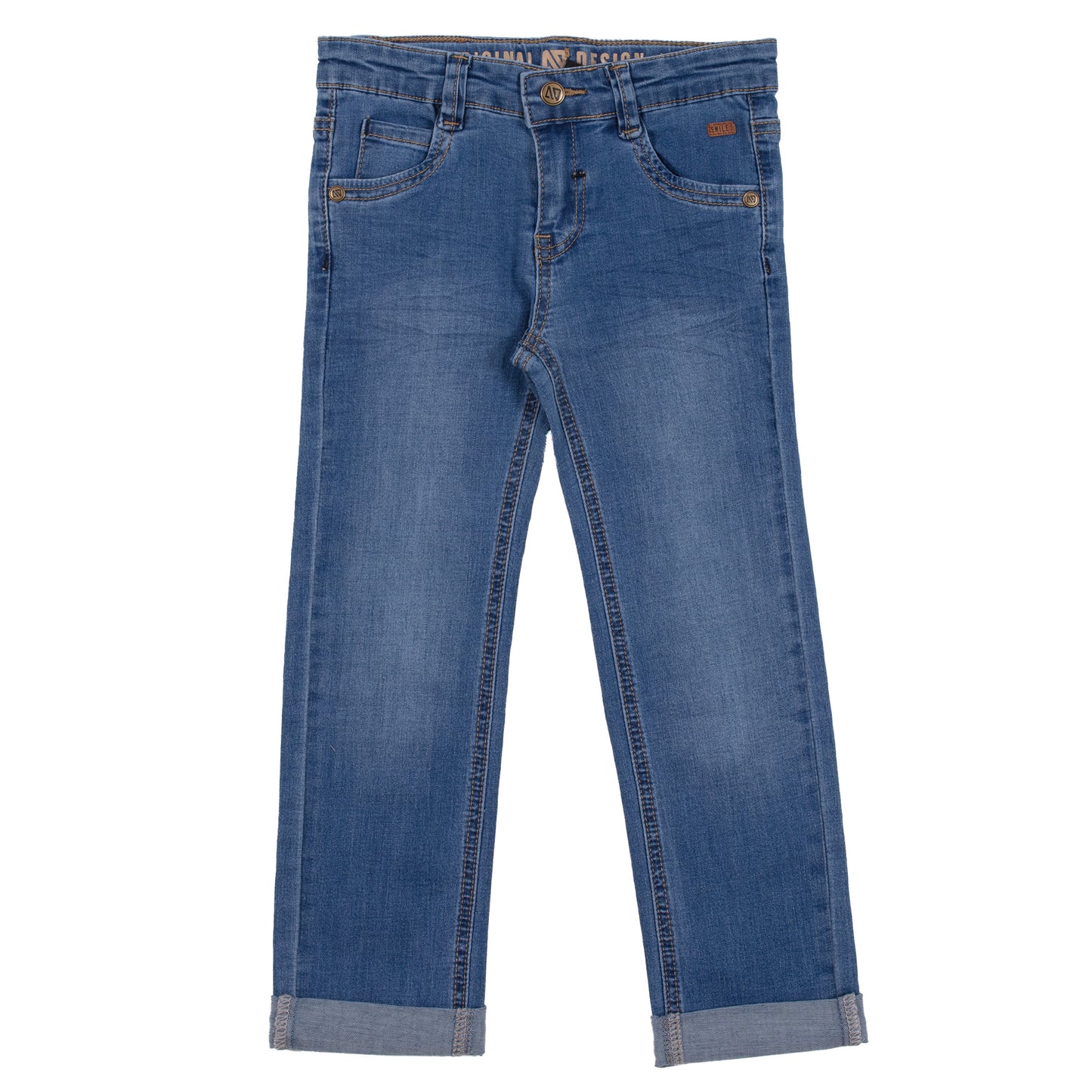 Jeans en denim extensible - Party piscine - S2403-12 - 2 à 10 ans