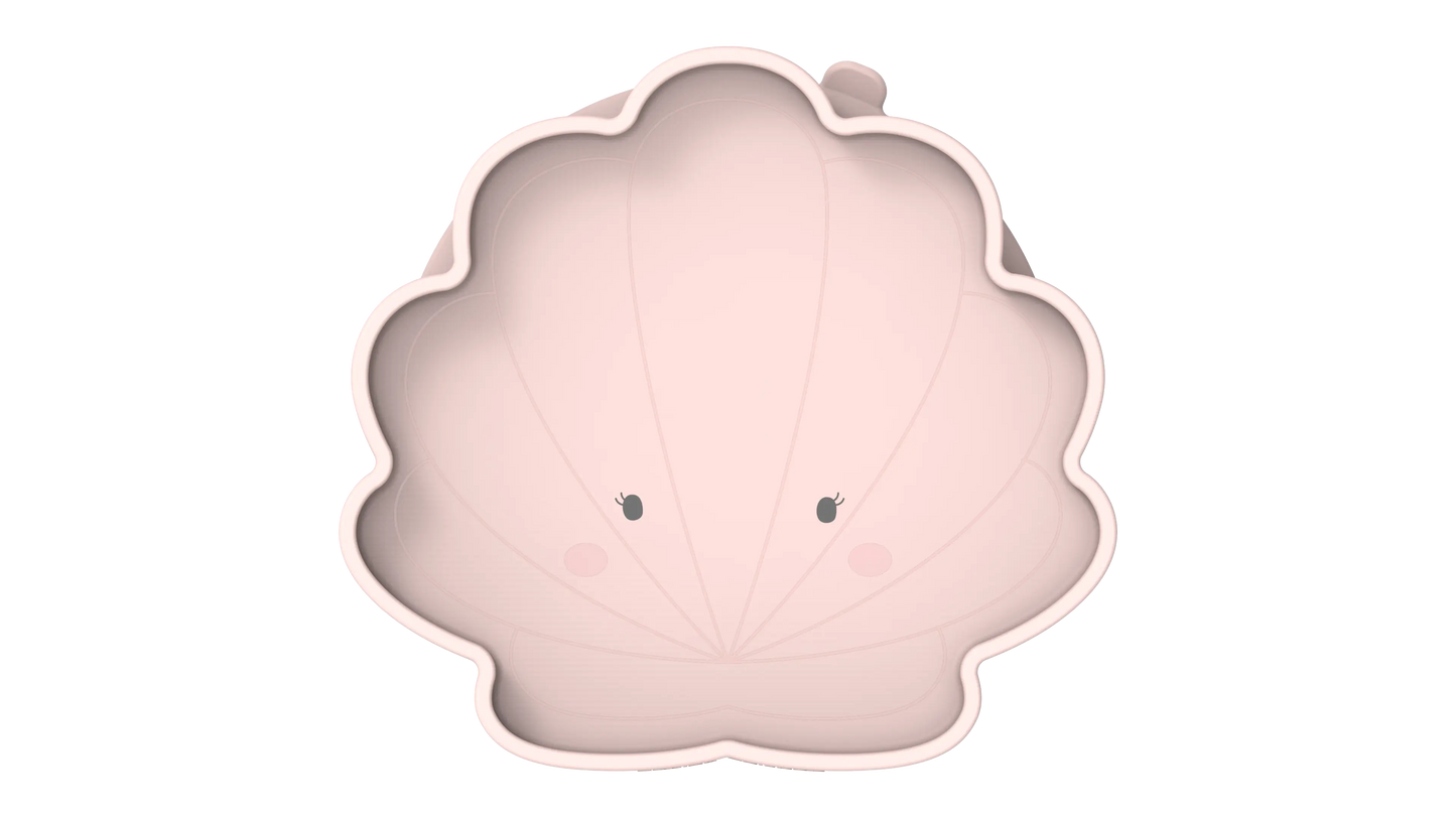 Assiette en silicone - Coquillage