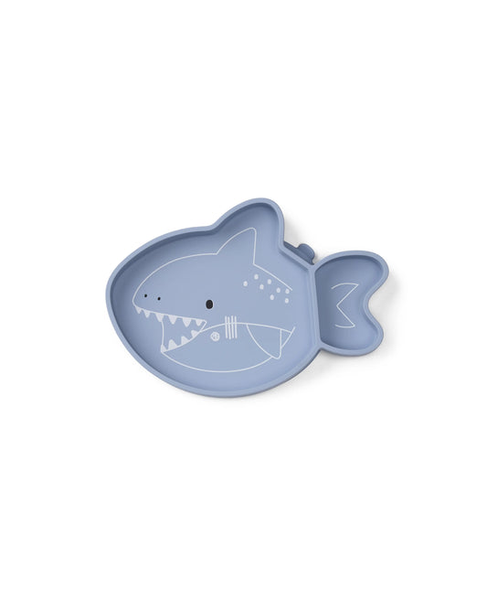Assiette en silicone - Requin