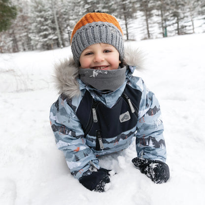 Habit de neige 1 pièce  pour enfant - Montagnes - 2 à 6 ans