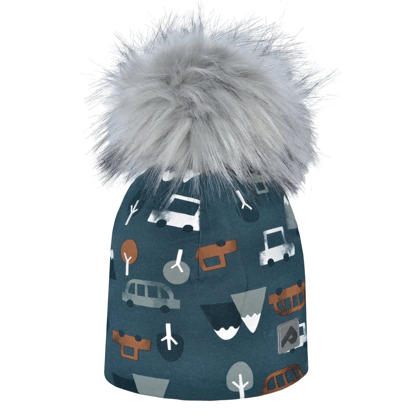 Tuque avec pompon - Autos - 2 à 12 ans