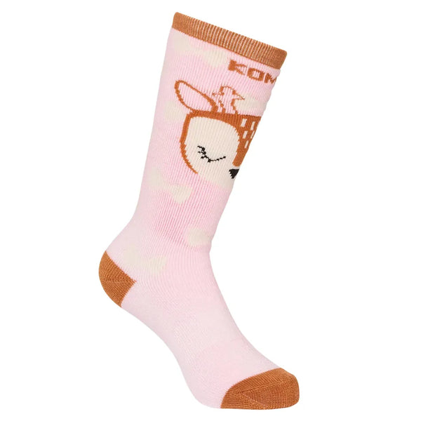Bas Kombi Animal Family - Rose - 2-5 ans