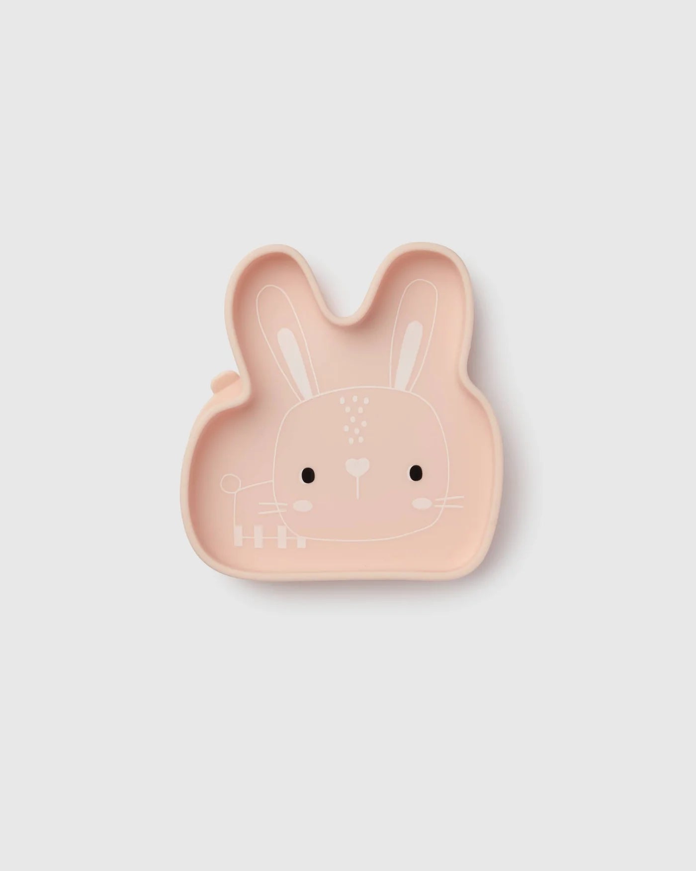 Assiette en silicone - Lapin