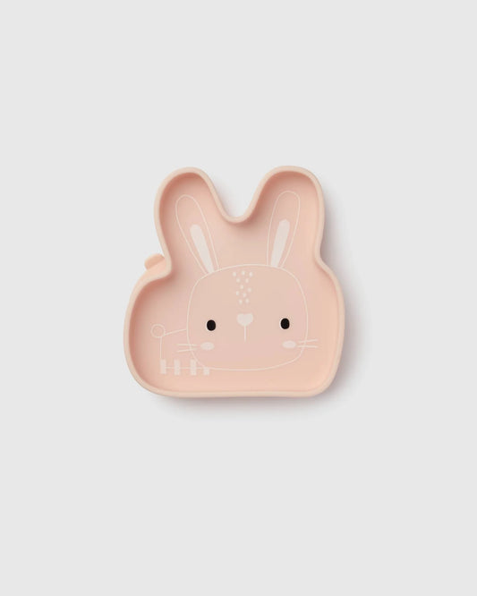 Assiette en silicone - Lapin