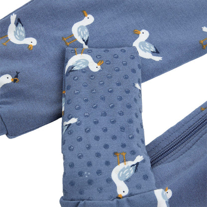 Pyjama convertible en coton organique - Goélands - Nouveau-né à 24 mois