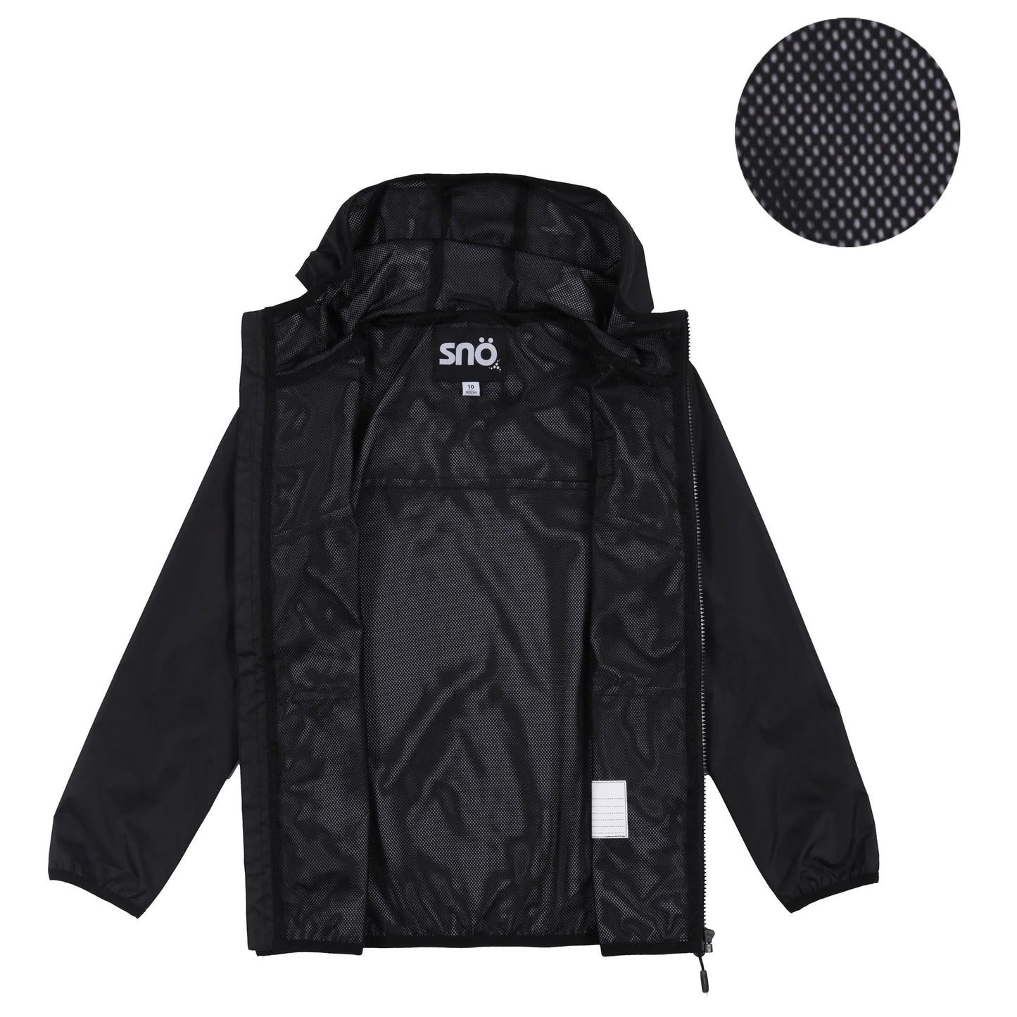 Snö - Coupe-vent imperméable Noir - 8 à 14 ans