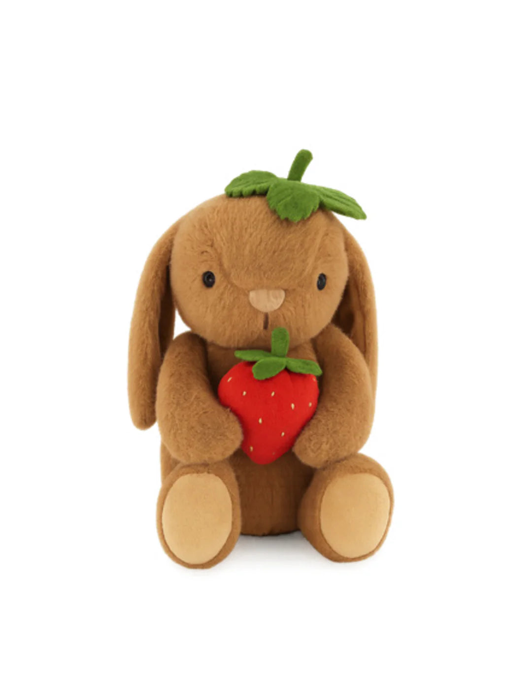 PELUCHE PÉNÉLOPE LE LAPIN AVEC FRAISE