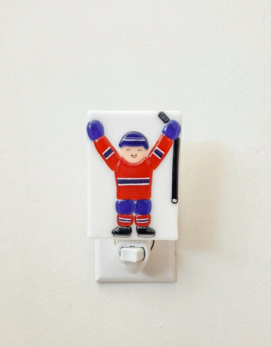 Veilleuse - Joueur de Hockey