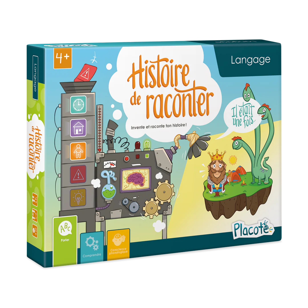 Jeu éducatif - Histoire de raconter