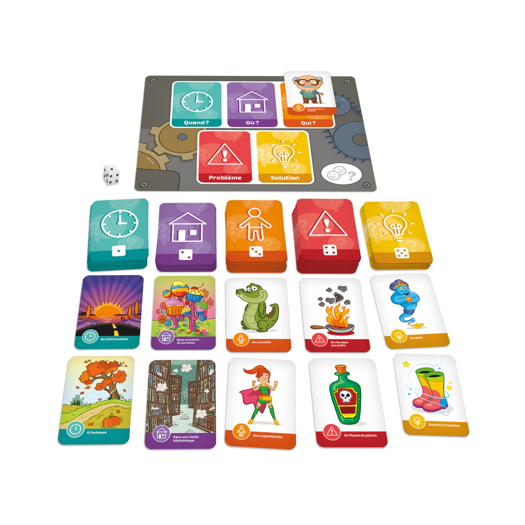 Jeu éducatif - Histoire de raconter