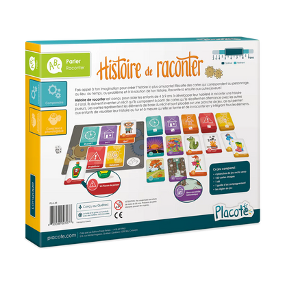 Jeu éducatif - Histoire de raconter