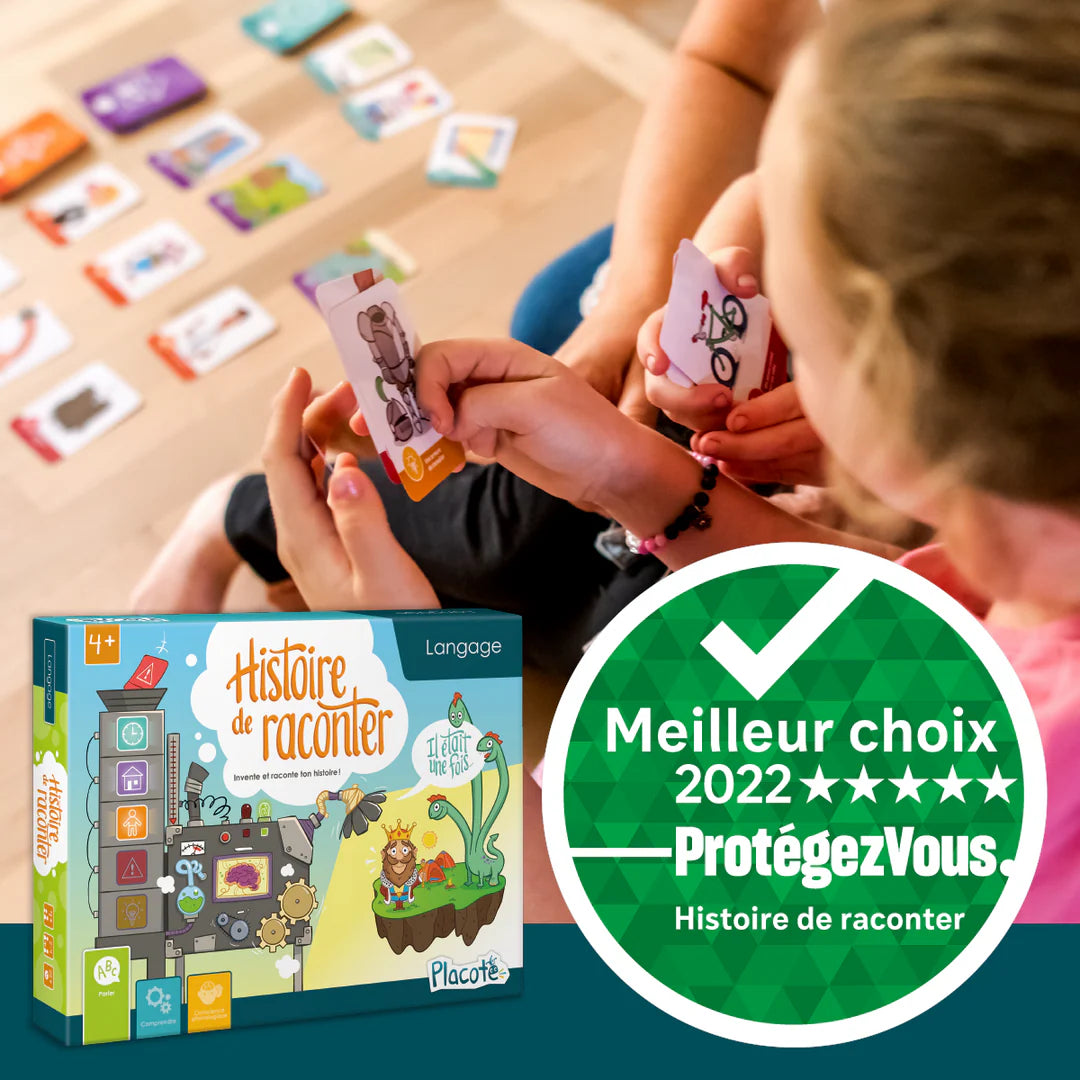 Jeu éducatif - Histoire de raconter