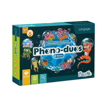 Jeu éducatif - Phono-duos : Rimes