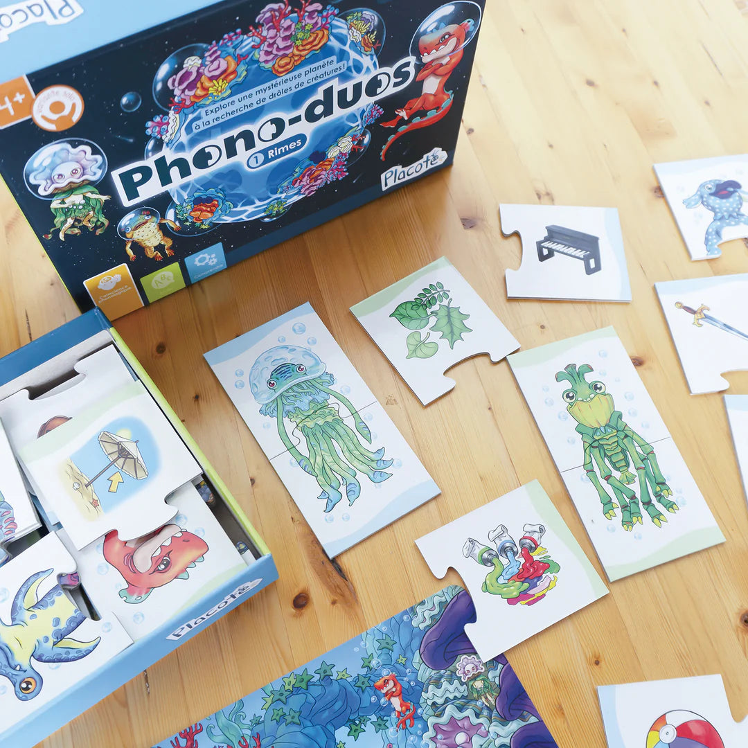 Jeu éducatif - Phono-duos : Rimes