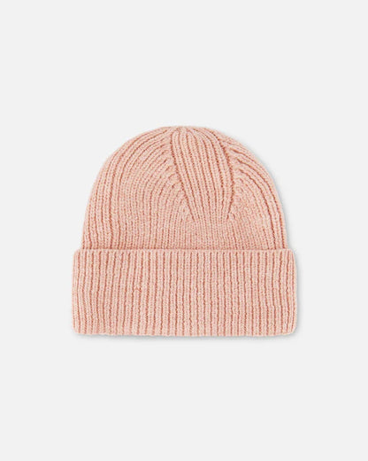 Tuque en tricot - Vieux rose - G20ZW01-625 - 2 à 14 ans