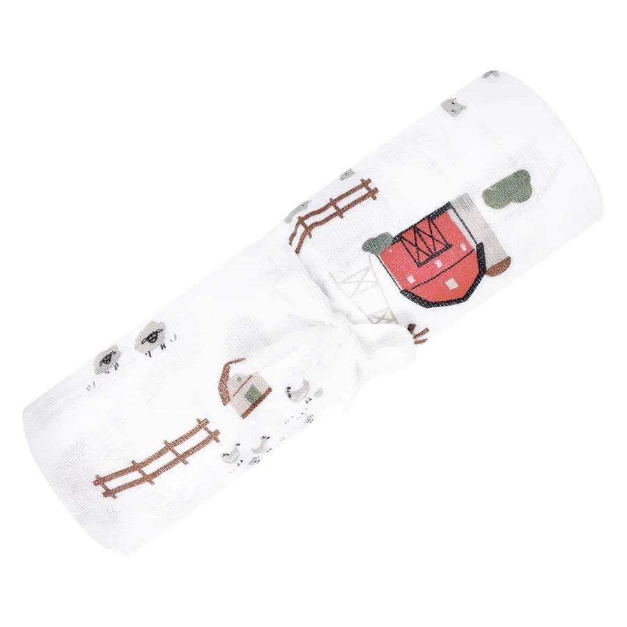 Couverture de mousseline - Ferme