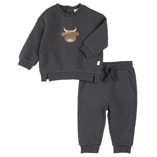 Ensemble chandail et pantalon - 26FGW32E11-B - 3 à 24 mois