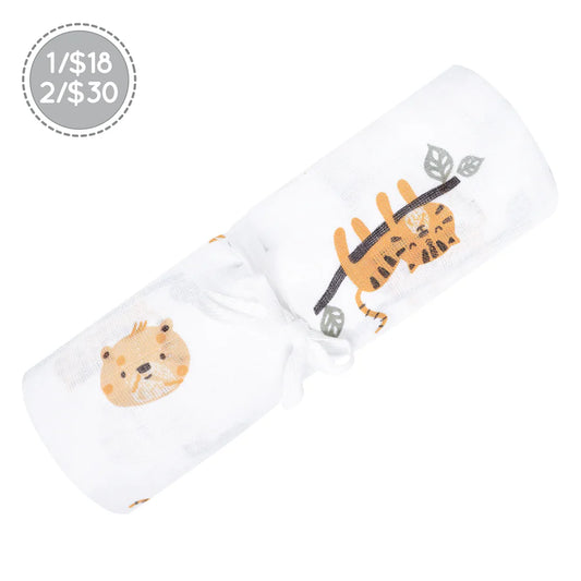 Couverture de mousseline - Tigre