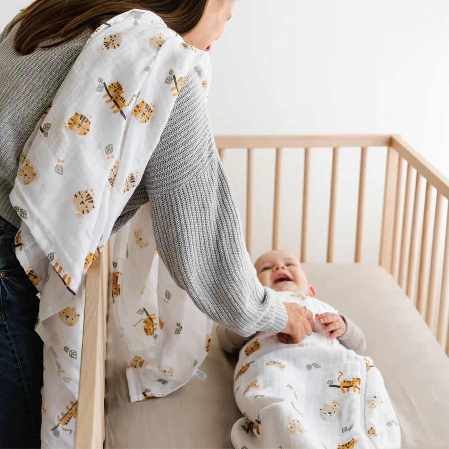 Couverture de mousseline - Tigre