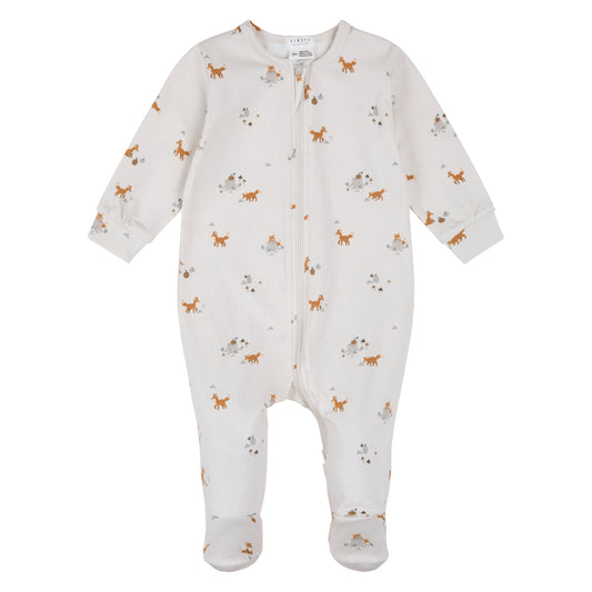 Pyjama en coton organique - 26FGL34P09-B - Nouveau-né à 24 mois